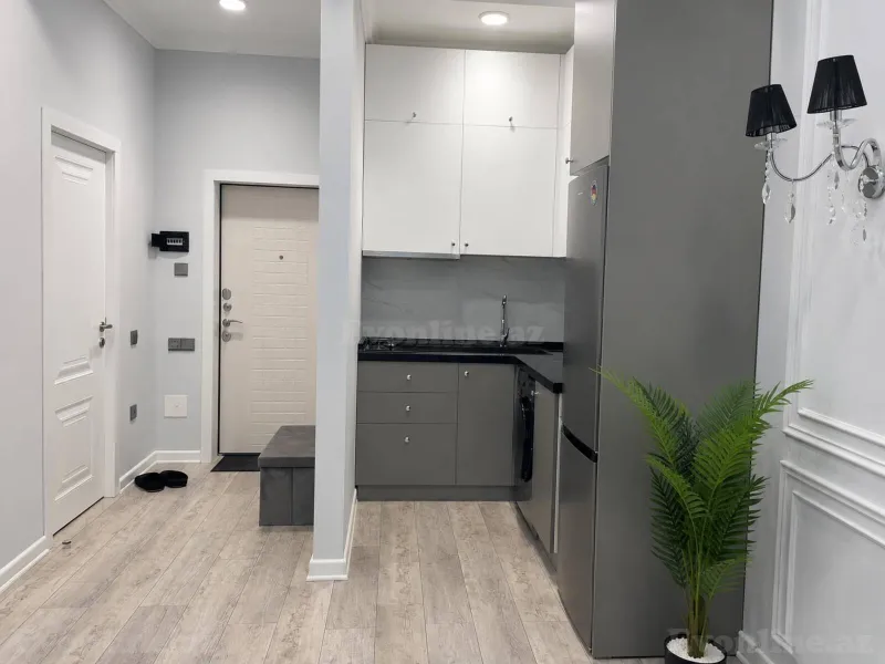 Kirayə verilir 2 otaqlı Mənzil Yeni tikili 85 m² Nəsimi r. - şəkil 4
