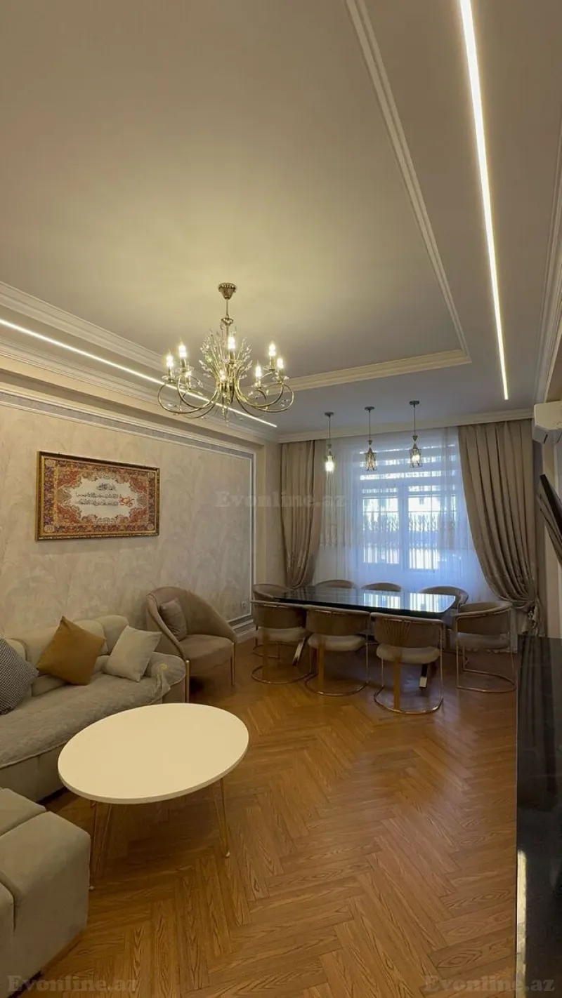 Satılır 3 otaqlı Mənzil Yeni tikili 130 m² Elmlər Akademiyası m. - şəkil 5