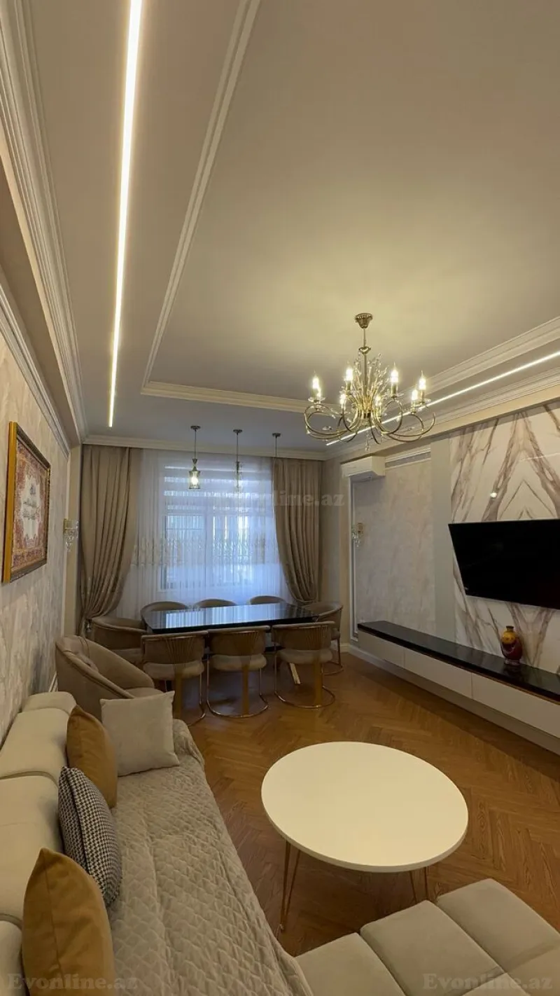Satılır 3 otaqlı Mənzil Yeni tikili 130 m² Elmlər Akademiyası m. - şəkil 7
