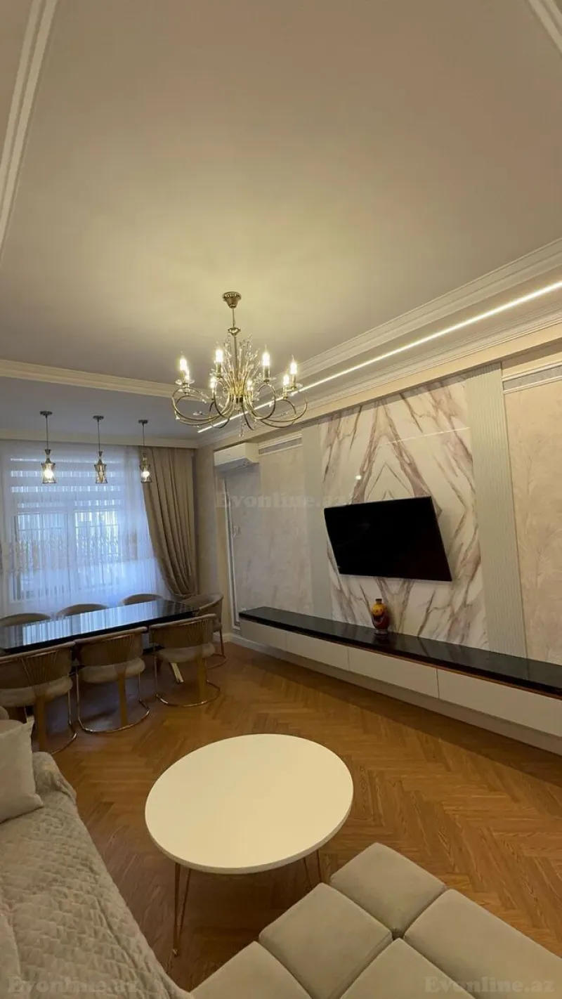 Satılır 3 otaqlı Mənzil Yeni tikili 130 m² Elmlər Akademiyası m. - şəkil 8