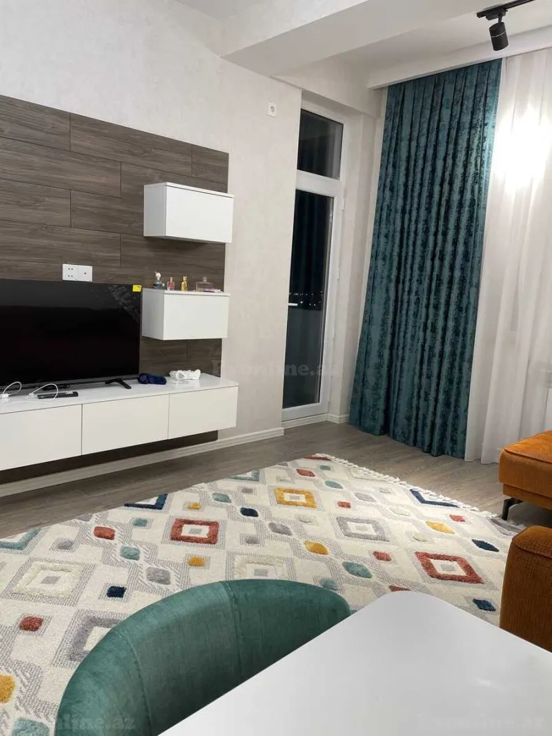 Kirayə verilir 2 otaqlı Mənzil Yeni tikili 55 m² Qara Qarayev m. - şəkil 2