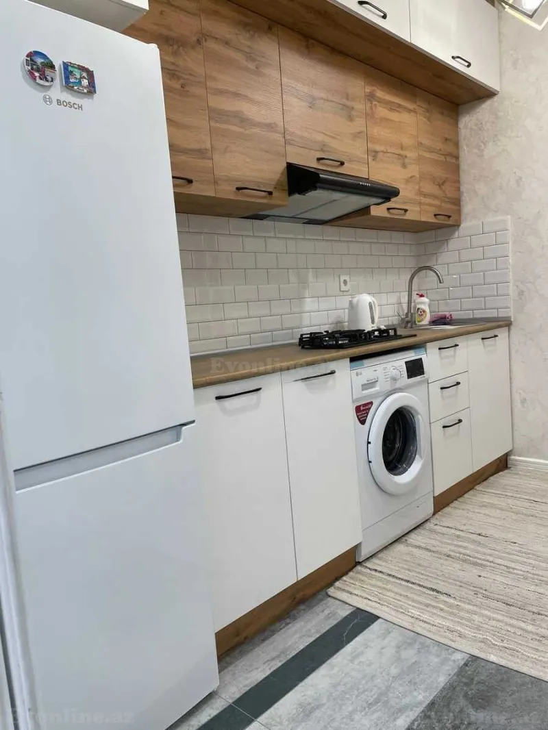 Kirayə verilir 2 otaqlı Mənzil Yeni tikili 55 m² Qara Qarayev m. - şəkil 3