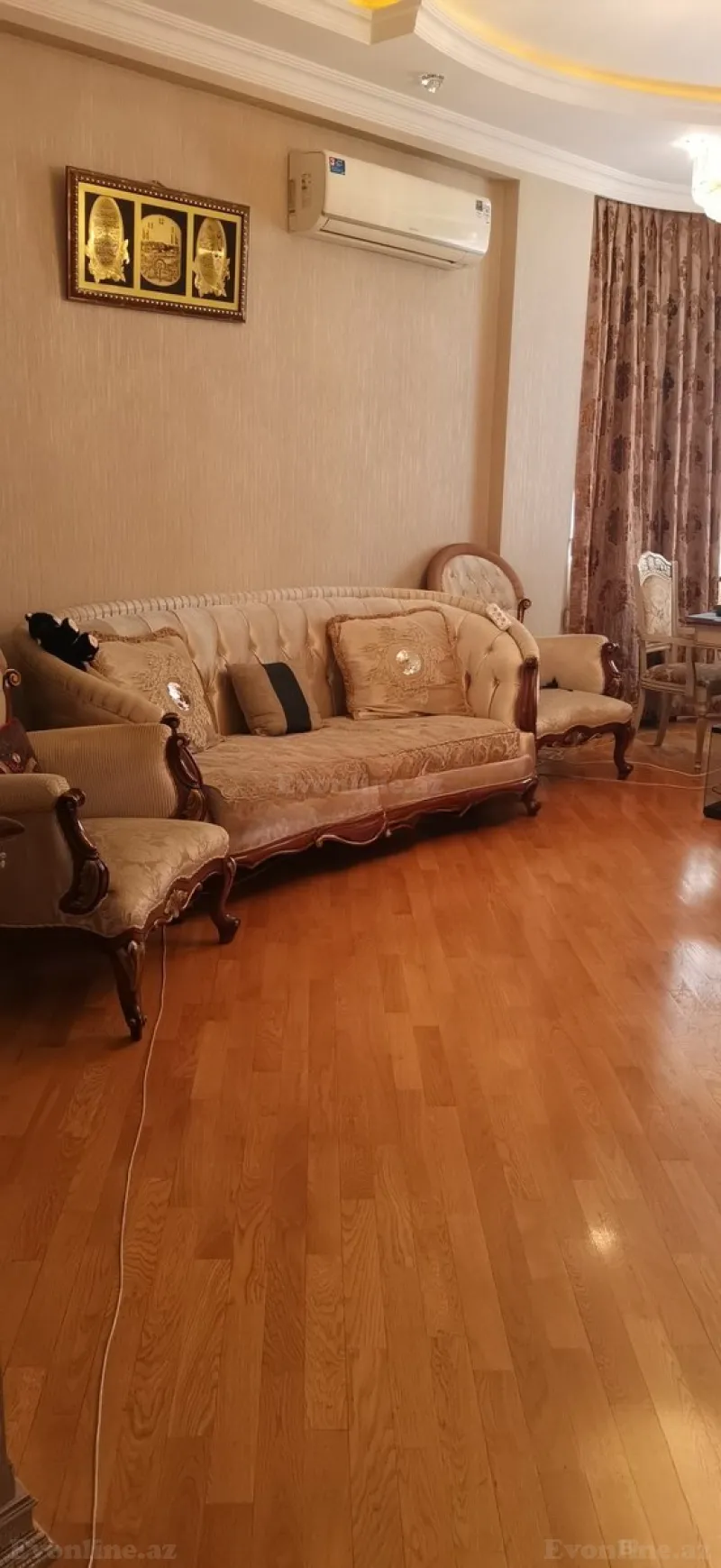 3 otaqlı Mənzil 125 m² Nəsimi r. Satılır