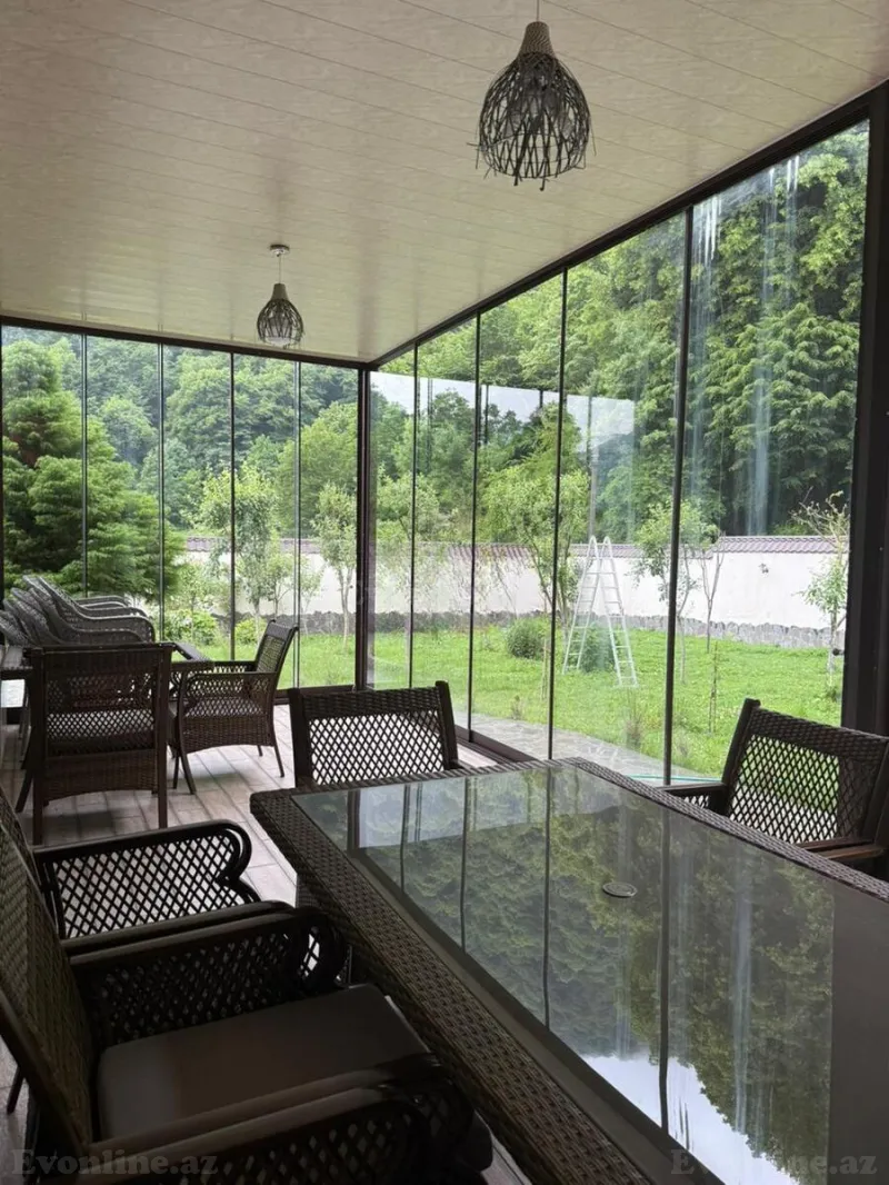 Kirayə verilir 4 otaqlı Həyət evi 90 m² Qax - şəkil 7