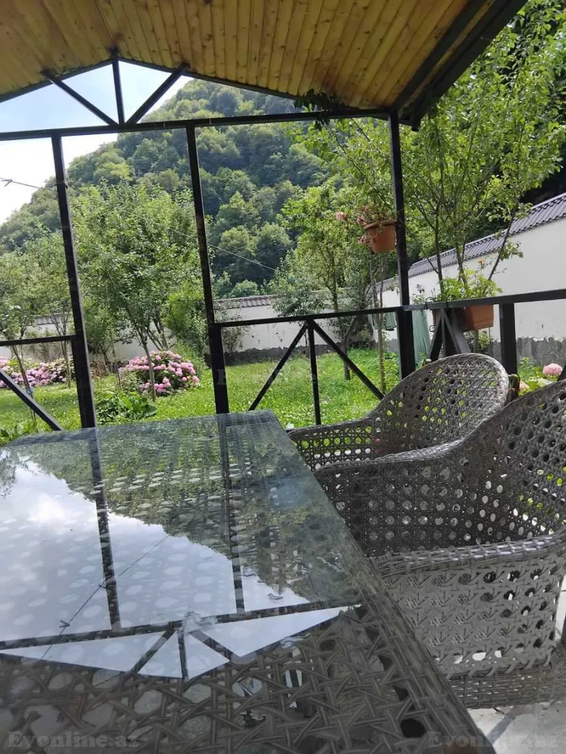 Kirayə verilir 4 otaqlı Həyət evi 90 m² Qax - şəkil 27