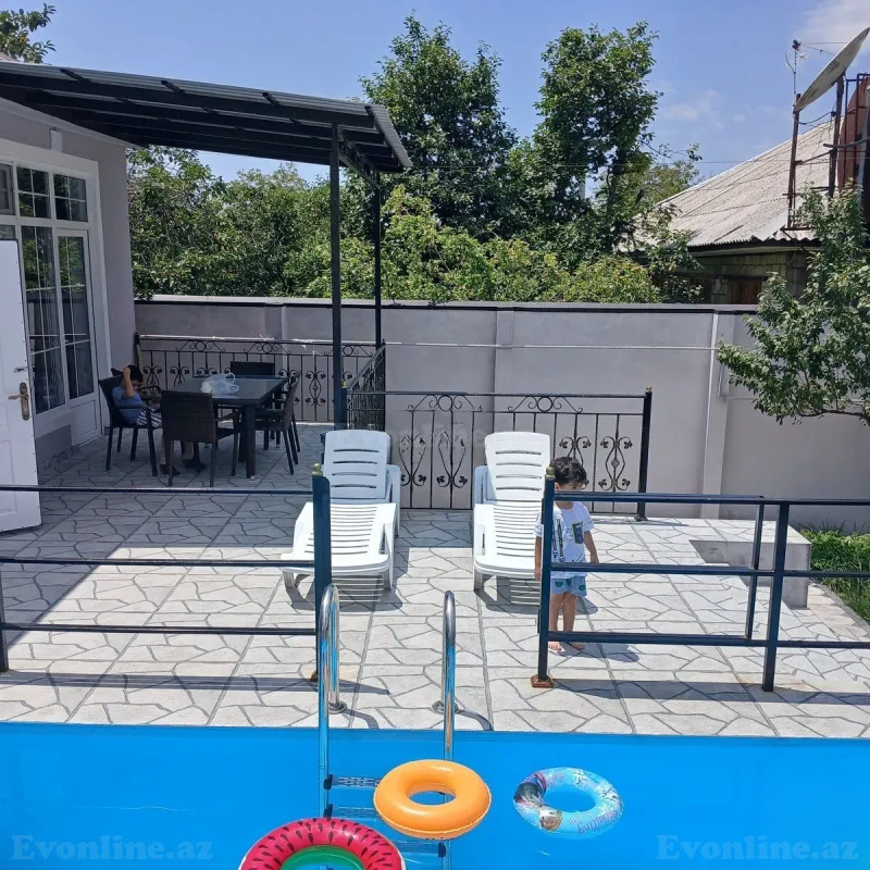 Kirayə verilir 4 otaqlı Həyət evi 80 m² Qax - şəkil 23