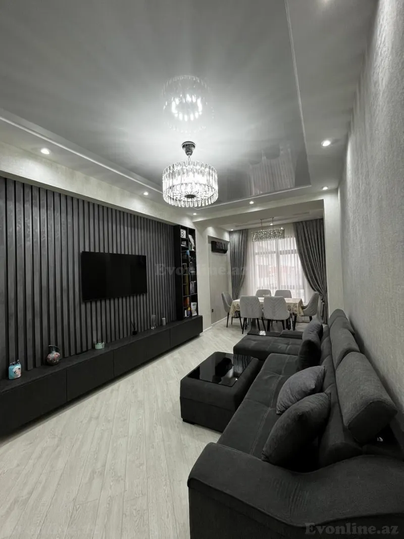 Satılır 2 otaqlı Mənzil Yeni tikili 60 m² Memar Əcəmi m. - şəkil 2