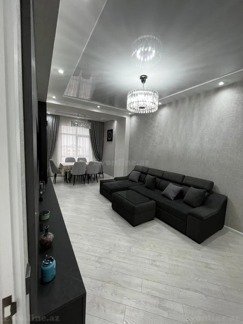 Satılır 2 otaqlı Mənzil Yeni tikili 60 m² Memar Əcəmi m. - şəkil 3