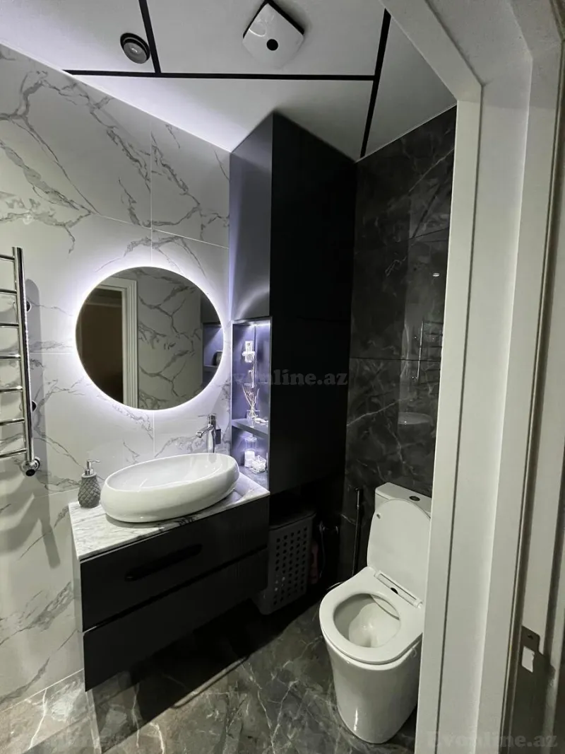 Satılır 2 otaqlı Mənzil Yeni tikili 60 m² Memar Əcəmi m. - şəkil 15