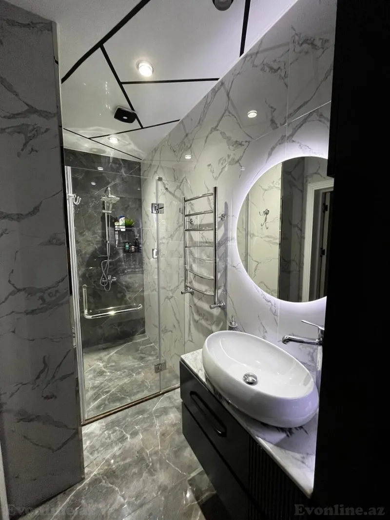 Satılır 2 otaqlı Mənzil Yeni tikili 60 m² Memar Əcəmi m. - şəkil 16
