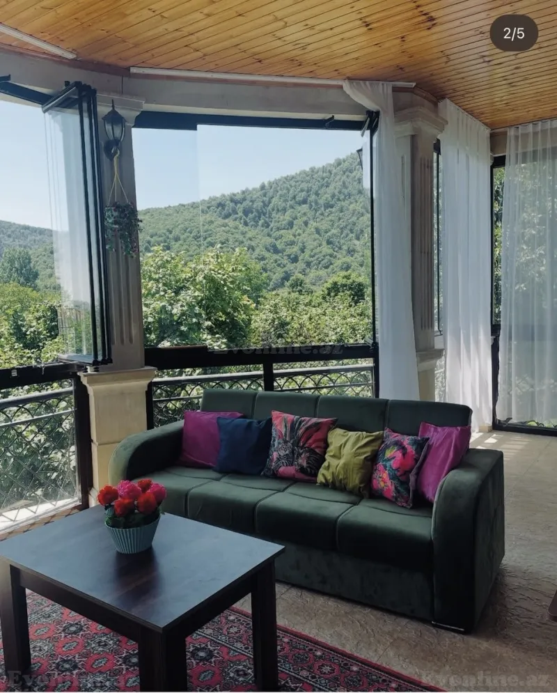 Kirayə verilir 4 otaqlı Həyət evi 150 m² Oğuz - şəkil 13