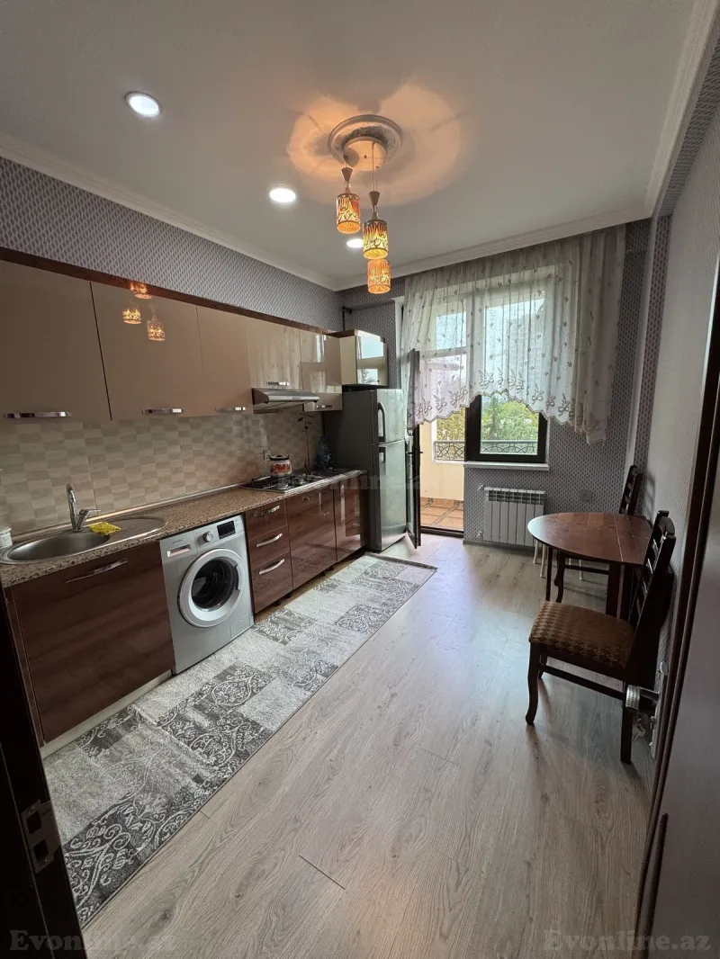 Kirayə verilir 1 otaqlı Mənzil Yeni tikili 53 m² Nəsimi r. - şəkil 3