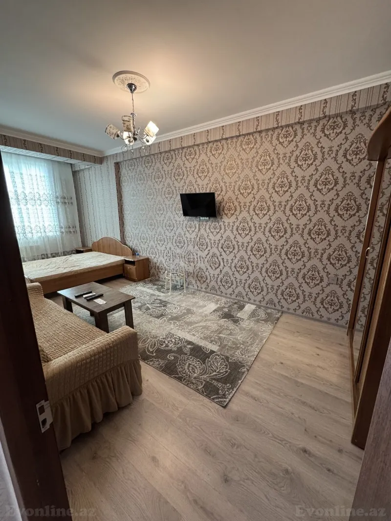 Kirayə verilir 1 otaqlı Mənzil Yeni tikili 53 m² Nəsimi r. - şəkil 4