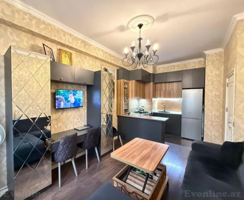 Satılır 2 otaqlı Mənzil Yeni tikili 45 m² Yeni Günəşli - şəkil 3