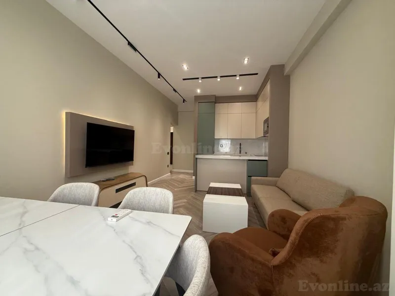 Kirayə verilir 2 otaqlı Mənzil Yeni tikili 70 m² Elmlər Akademiyası m. - şəkil 3