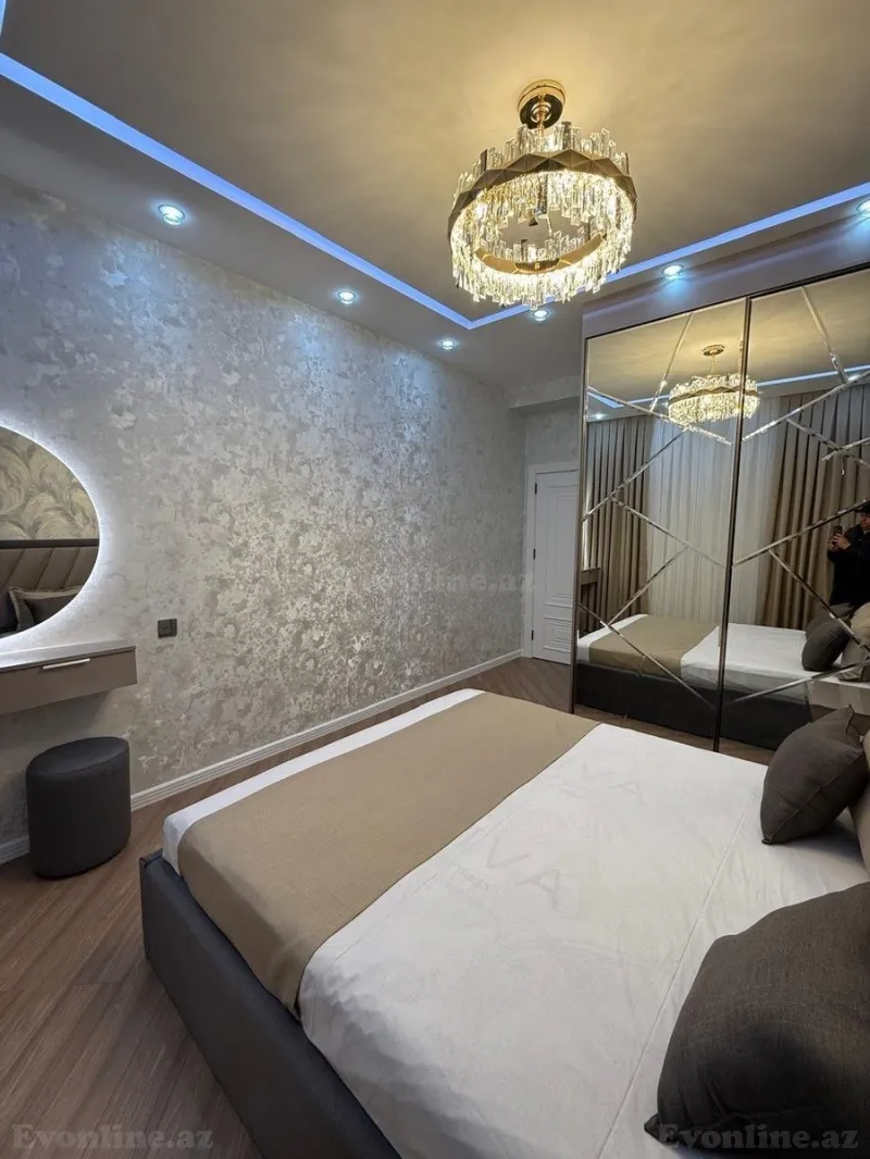 Kirayə verilir 2 otaqlı Mənzil Yeni tikili 55 m² Həzi Aslanov m. - şəkil 9