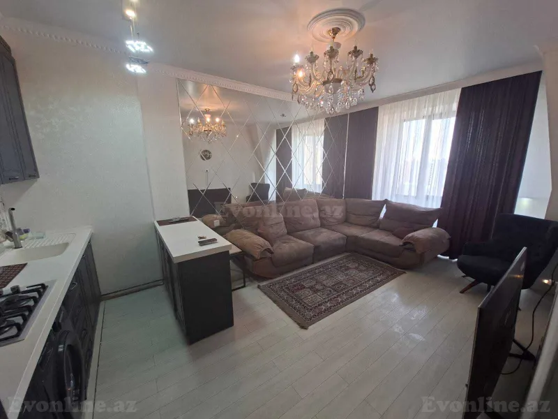Satılır 3 otaqlı Mənzil Yeni tikili 76 m² Azadlıq prospekti m. - şəkil 2
