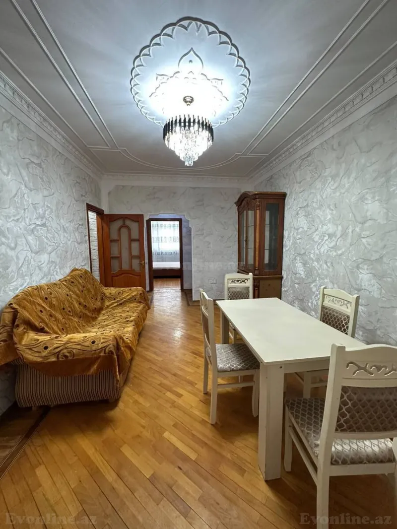 Satılır 3 otaqlı Mənzil Köhnə tikili 60 m² Memar Əcəmi m. - şəkil 2