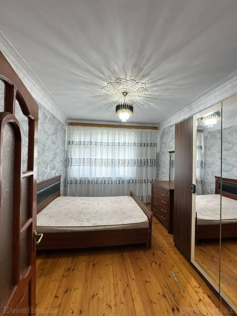 Satılır 3 otaqlı Mənzil Köhnə tikili 60 m² Memar Əcəmi m. - şəkil 3