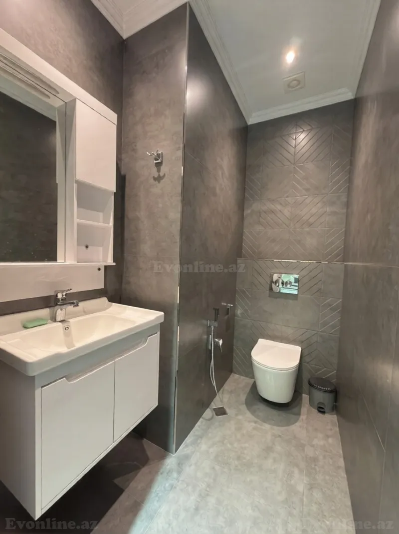 Kirayə verilir 2 otaqlı Mənzil Yeni tikili 95 m² Nərimanov r. - şəkil 9