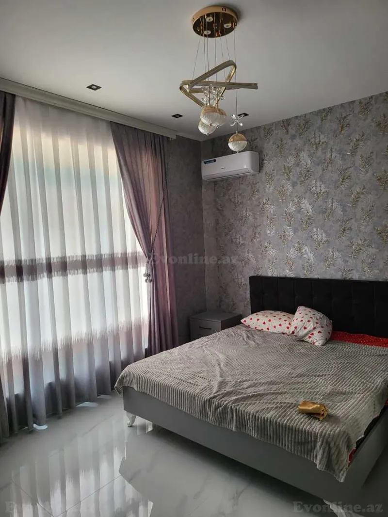 Kirayə verilir 4 otaqlı Həyət evi 200 m² Qəbələ - şəkil 14