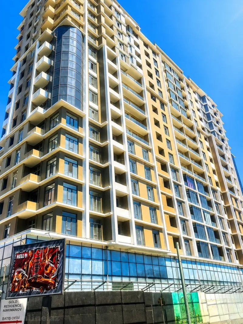 Kirayə verilir 2 otaqlı Mənzil Yeni tikili 90 m² Nərimanov r. - şəkil 2