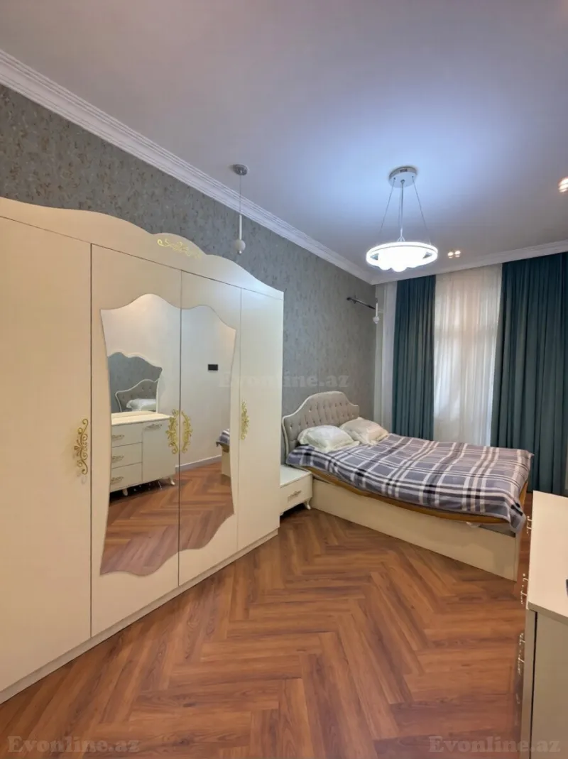 Kirayə verilir 2 otaqlı Mənzil Yeni tikili 90 m² Nərimanov r. - şəkil 9