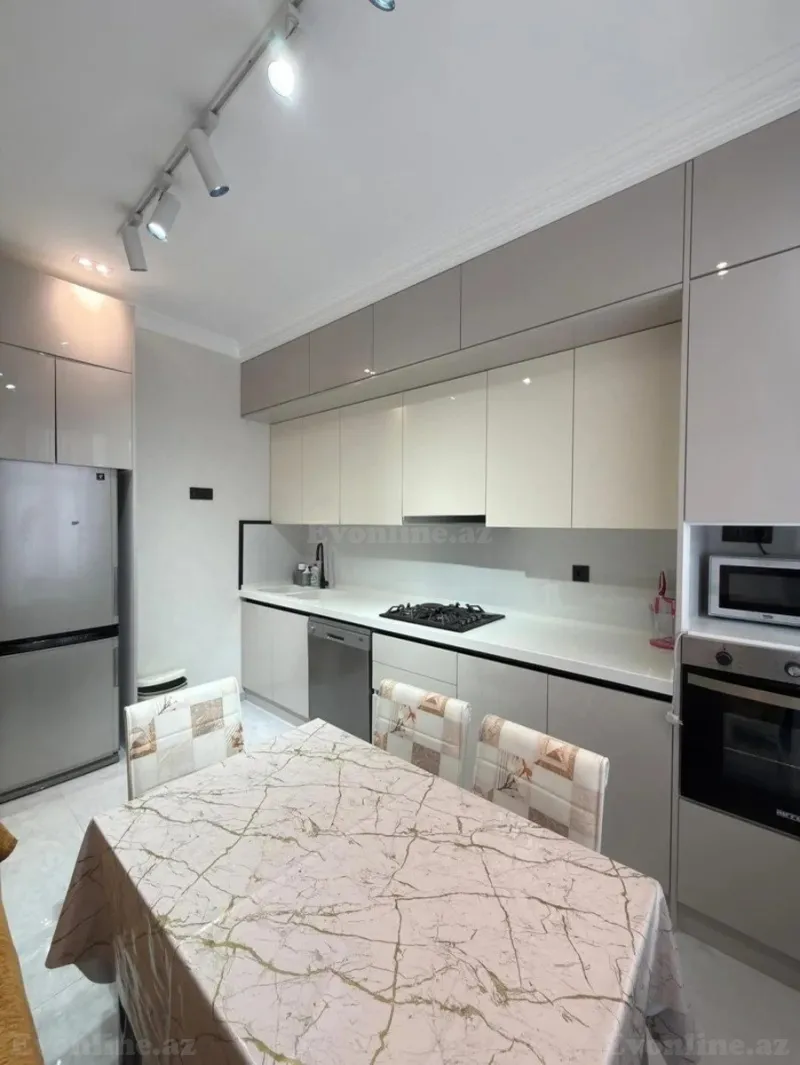 Kirayə verilir 2 otaqlı Mənzil Yeni tikili 90 m² Nərimanov r. - şəkil 5