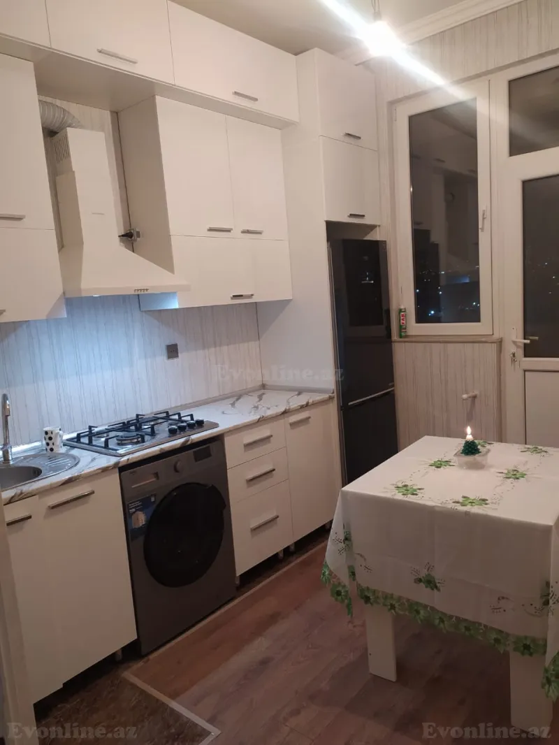 Kirayə verilir 1 otaqlı Mənzil Yeni tikili 55 m² Həzi Aslanov - şəkil 8