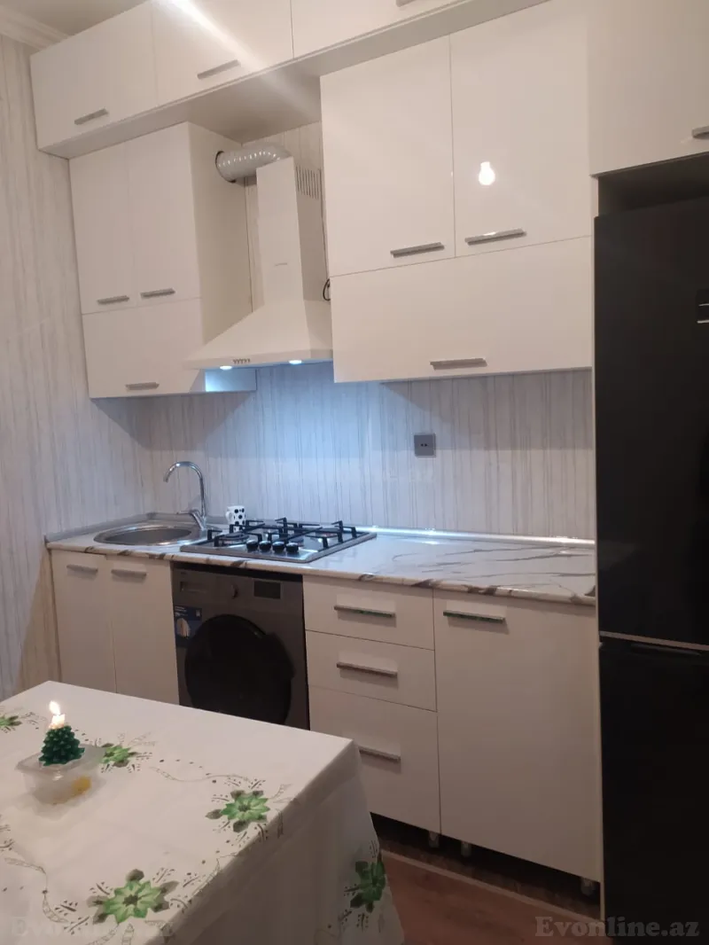 Kirayə verilir 1 otaqlı Mənzil Yeni tikili 55 m² Həzi Aslanov - şəkil 11