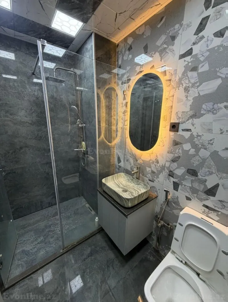 Kirayə verilir 2 otaqlı Mənzil Yeni tikili 60 m² İnşaatçılar m. - şəkil 11