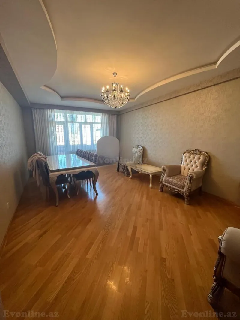 Kirayə verilir 3 otaqlı Mənzil Yeni tikili 135 m² Memar Əcəmi m. - şəkil 3