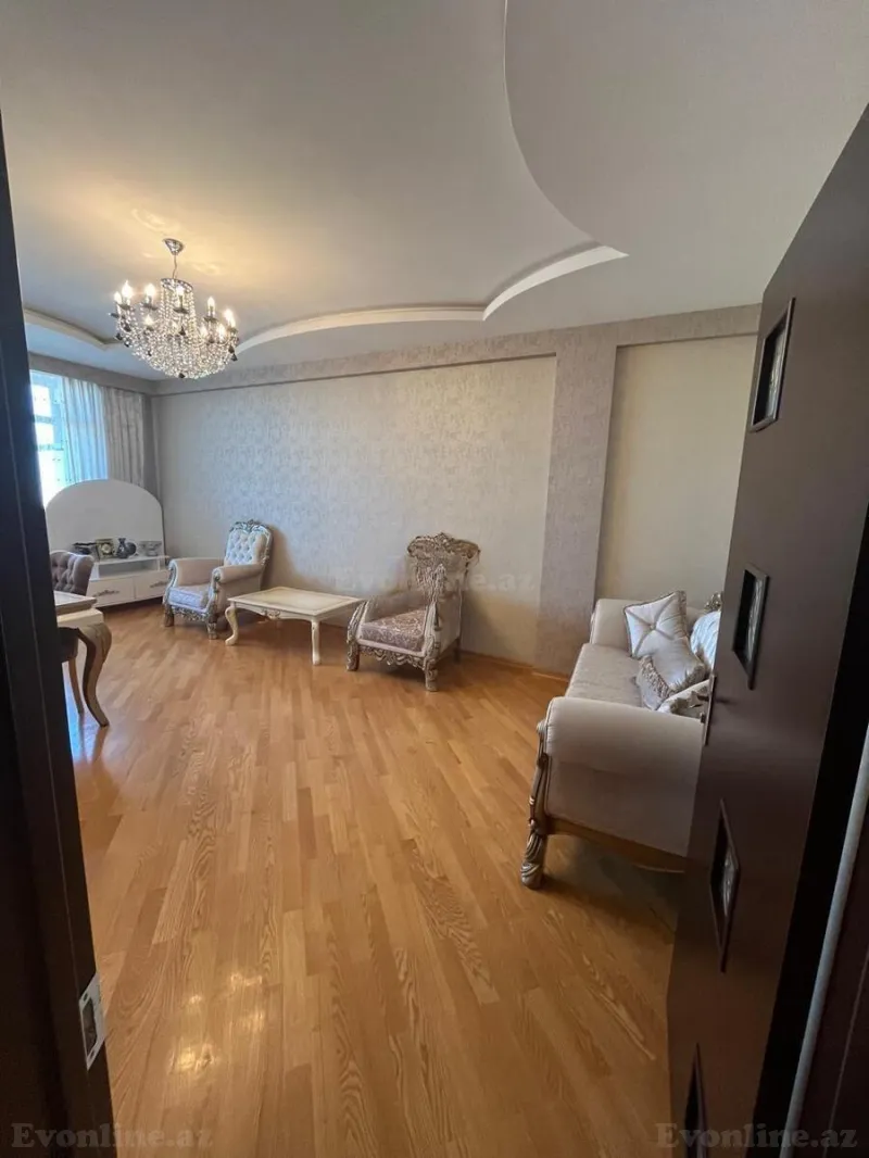 Kirayə verilir 3 otaqlı Mənzil Yeni tikili 135 m² Memar Əcəmi m. - şəkil 4