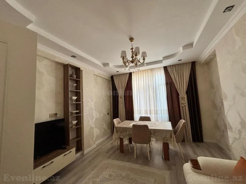 Kirayə verilir 2 otaqlı Mənzil Yeni tikili 80 m² Abşeron r. - şəkil 3