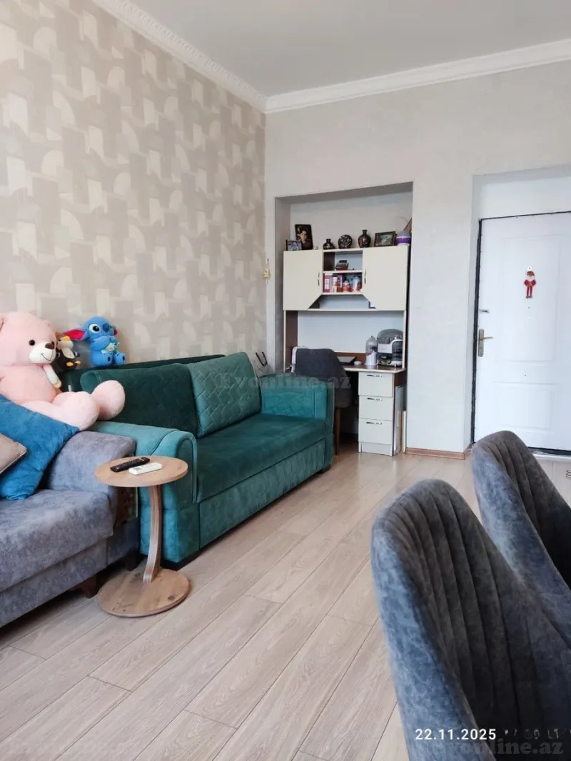 Satılır 1 otaqlı Mənzil Köhnə tikili 25 m² Elmlər Akademiyası m. - şəkil 4