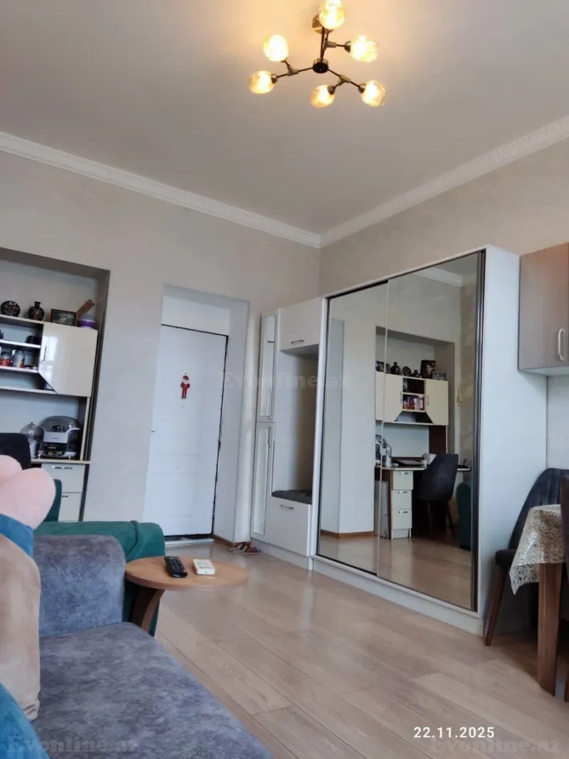 Satılır 1 otaqlı Mənzil Köhnə tikili 25 m² Elmlər Akademiyası m. - şəkil 8