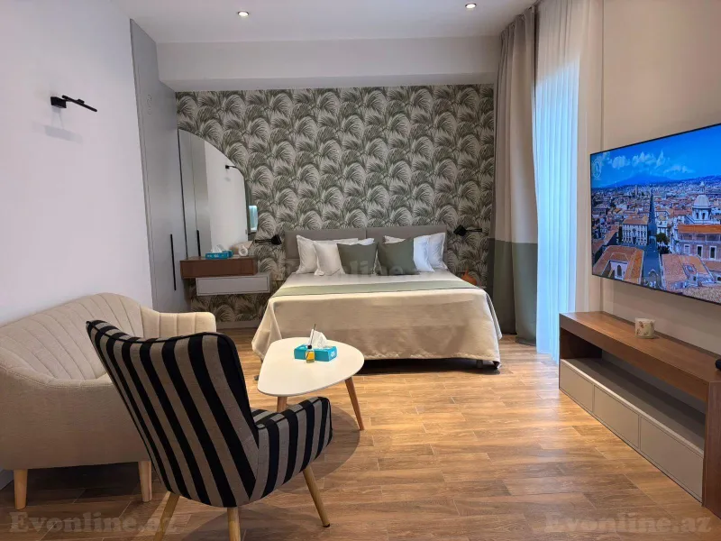 Kirayə verilir 1 otaqlı Mənzil Yeni tikili 50 m² Ağ şəhər - şəkil 2