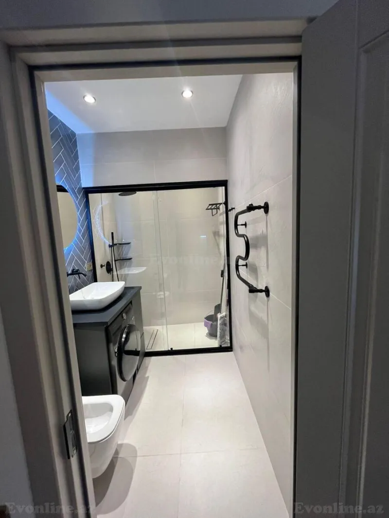 Kirayə verilir 1 otaqlı Mənzil Yeni tikili 50 m² Ağ şəhər - şəkil 9