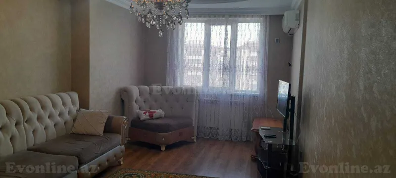Kirayə verilir 2 otaqlı Mənzil Yeni tikili 80 m² İnşaatçılar m. - şəkil 15