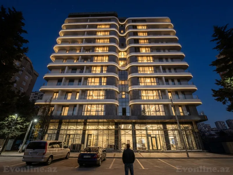 Satılır 2 otaqlı Mənzil Yeni tikili 66 m² Nəsimi r. - şəkil 4