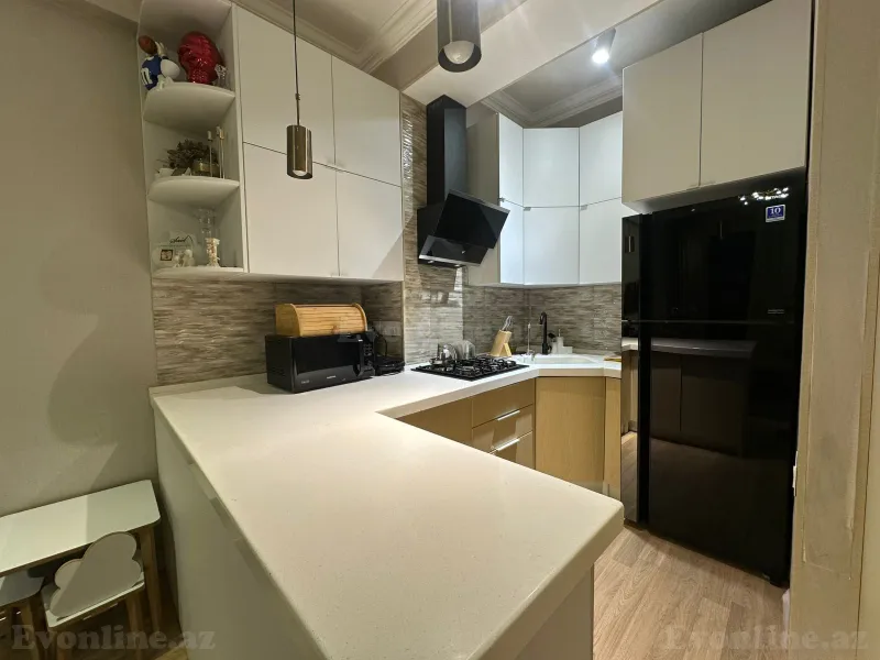 Satılır 2 otaqlı Mənzil Yeni tikili 59 m² Dərnəgül m. - şəkil 3