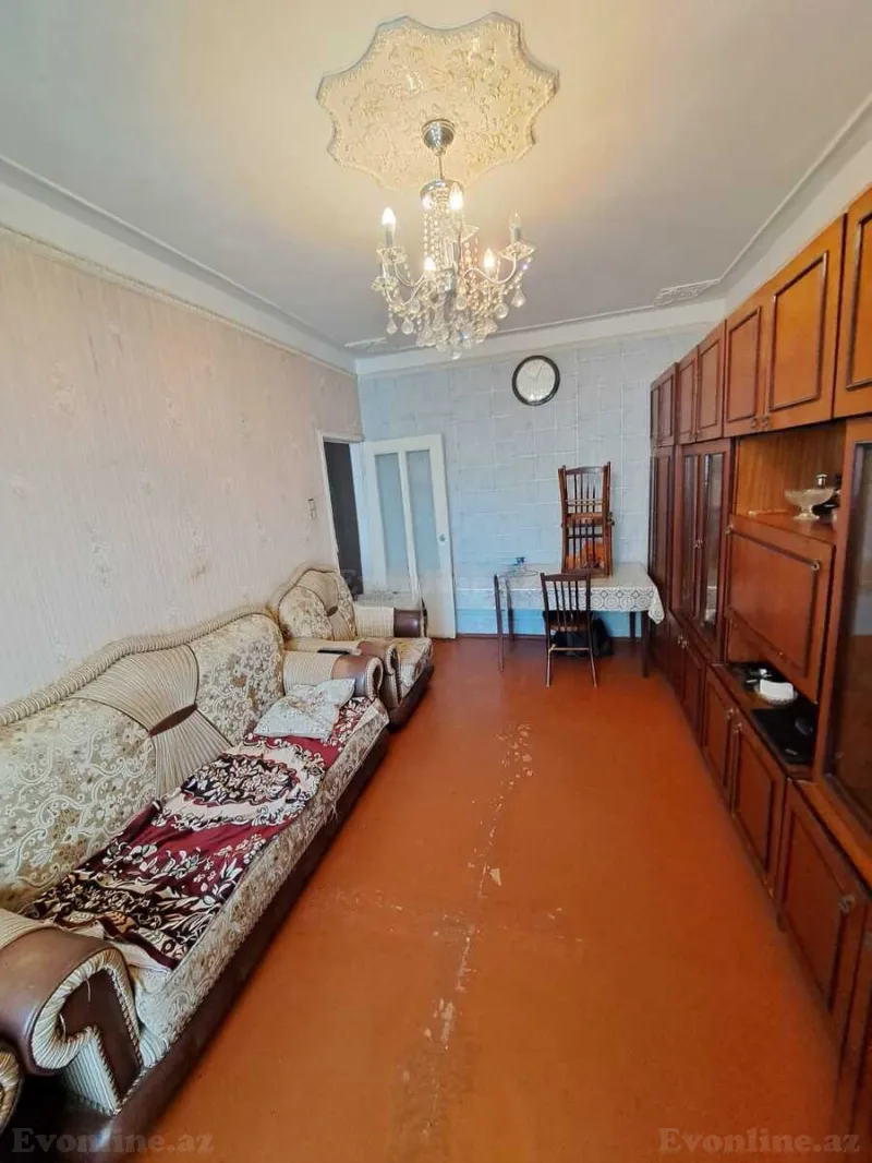 Satılır 2 otaqlı Mənzil Köhnə tikili 60 m² Həzi Aslanov m. - şəkil 4