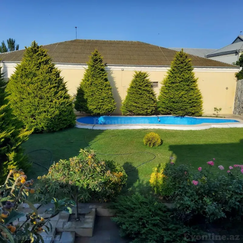 Kirayə verilir 10 otaqlı Həyət evi 350 m² Mərdəkan - şəkil 29