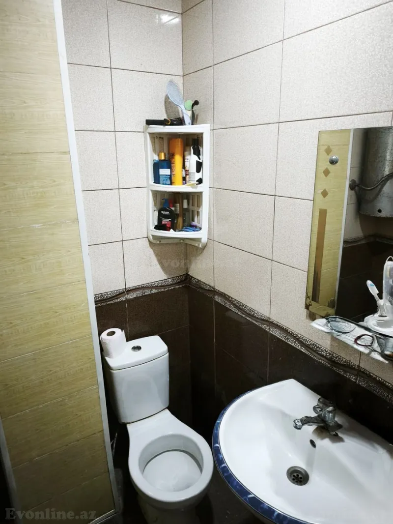 Satılır 3 otaqlı Mənzil Köhnə tikili 50 m² Memar Əcəmi m. - şəkil 8