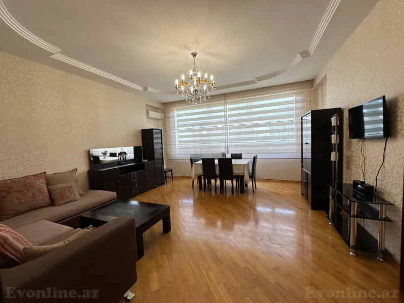 3 otaqlı Mənzil 120 m² Xətai r. Kirayə verilir