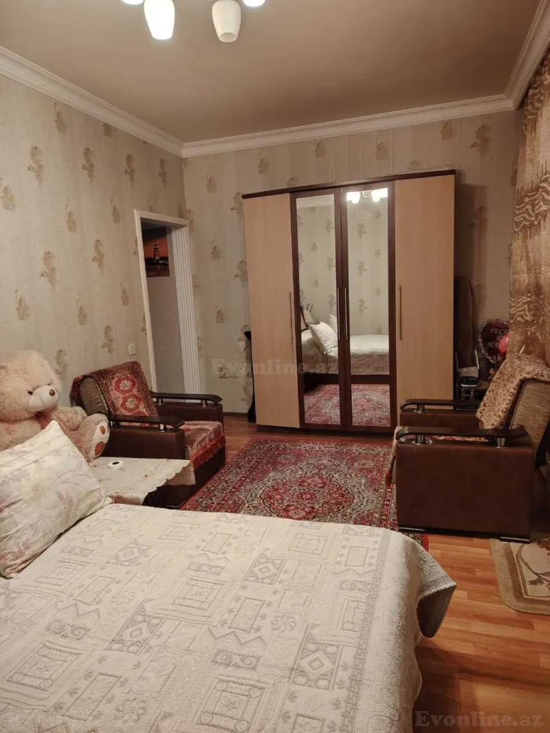 1 otaqlı Mənzil 42 m² Nəriman Nərimanov m. Satılır