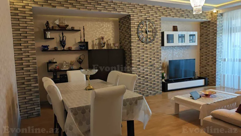Satılır 3 otaqlı Mənzil Yeni tikili 148 m² 8 Noyabr m. - şəkil 4