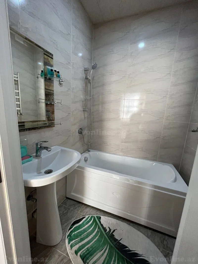 Kirayə verilir 3 otaqlı Mənzil Yeni tikili 85 m² Yasamal - şəkil 15
