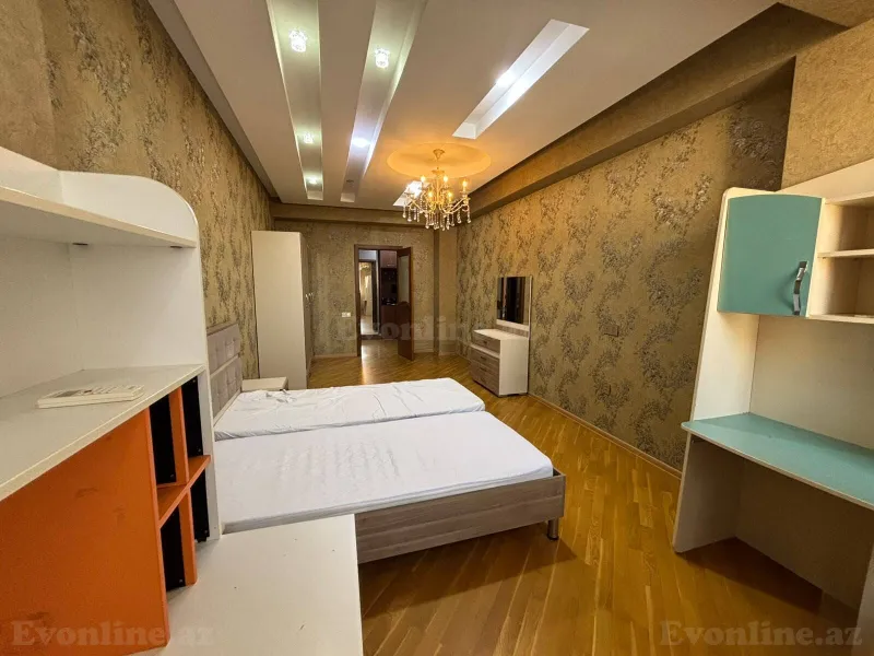 Kirayə verilir 3 otaqlı Mənzil Yeni tikili 150 m² Nəsimi r. - şəkil 14