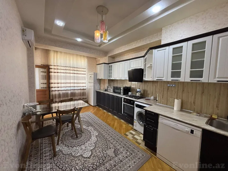 Kirayə verilir 3 otaqlı Mənzil Yeni tikili 150 m² Nəsimi r. - şəkil 17